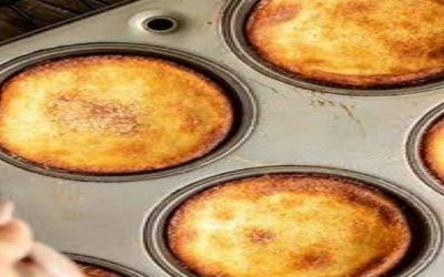 Queijadas De Leite, Portuguese Milk Tart. Easy Make Recipe