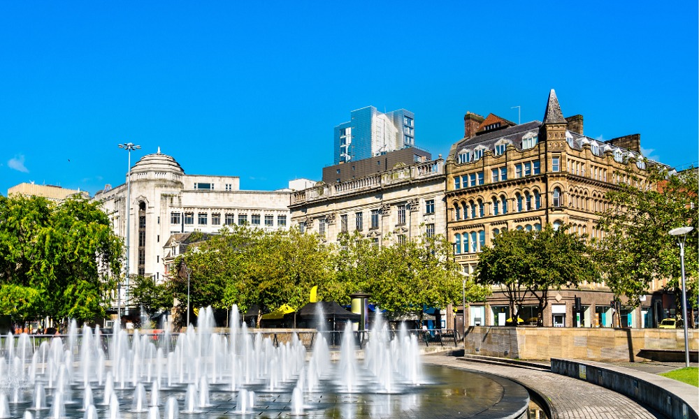 Manchester Piccadilly Gardens